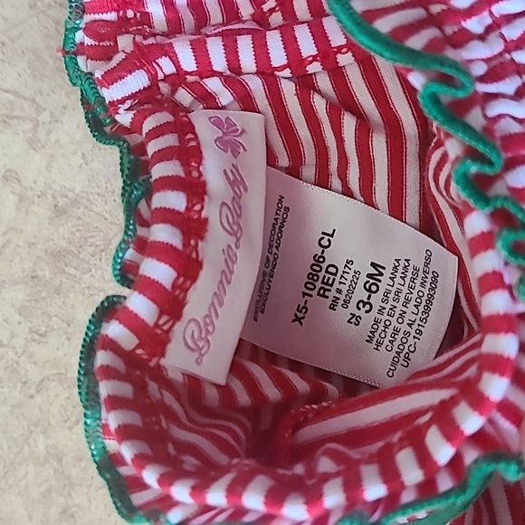 Bonnie Baby Christmas Tree Romper - Picture 4 of 5